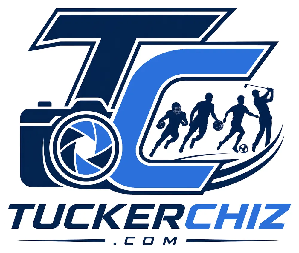 TuckerChiz.com — sports photography logo